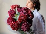 Букет микс из 11 хризантем Бигуди